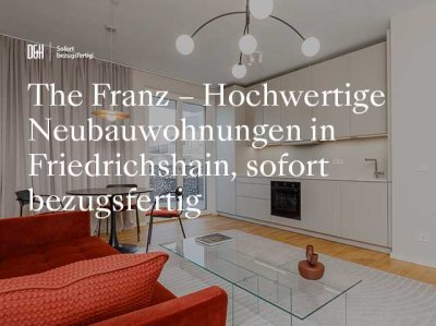 Stilvoll möblierte 2-Zimmer-Wohnung mit Balkon in Friedrichshain
