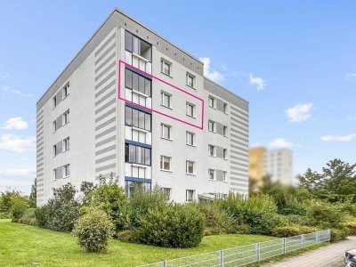 Helle 2-Zimmer-Wohnung mit Loggia – ruhig wohnen am Rostocker Stadtrand mit Blick ins Grüne