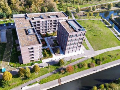 Moderne Wohnung mit Balkon | Top-Ausstattung | 2 Bäder | HWR |