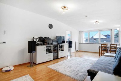 Zentral und über den Dächern von Germering – Vermietete 2-Zi-Wohnung