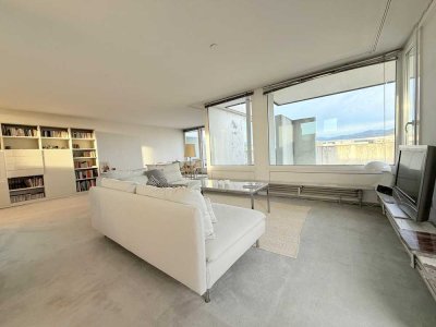 " Penthouse mit Wow-Faktor -Split Level Architektur trifft Stadtpanorama "