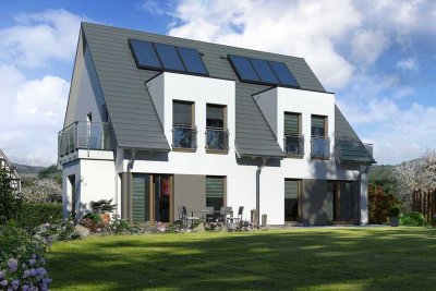 Individuelle Doppelhaushälfte in Oberhausen - Umweltfreundliches Zuhause mit Gartenidylle