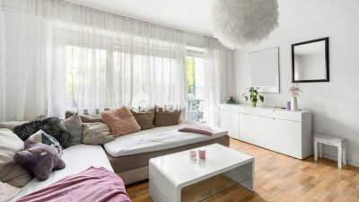 Gemütliches Wohnen mit Loggia und Garten – gepflegte Erdgeschosswohnung in angenehmer Wohnlage