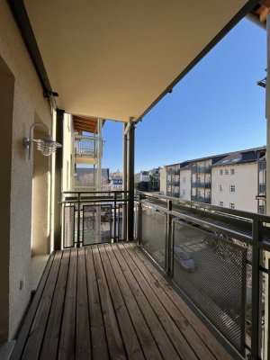Großzügige 1-Raumwohnung mit Balkon in Gera / Karl-Liebknecht-Straße 1c / WE 46