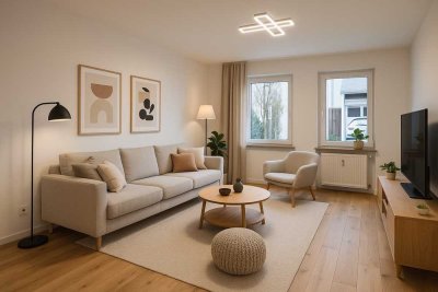 Ruhig und Zentral Wohnen in München-Sendling-Westpark: Renovierte 2-Zi-Wohnung - provisionsfrei