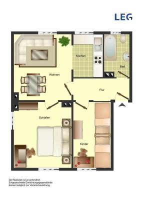 Demnächst frei! 3-Zimmer-Wohnung in Bocholt Bocholt