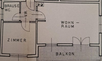 Neu renovierte 2-Zimmerwohnung