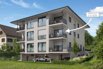Moderne 3-Zimmer-Neubauwohnung in Lenzfried – Wohnen mit hoher Lebensqualität bei Kempten