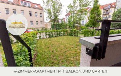 **Großzügige, moderne Wohnung mit Garten | Balkon | Parkett| Bad mit Wanne | Gäste-Bad | Tiefgarage*