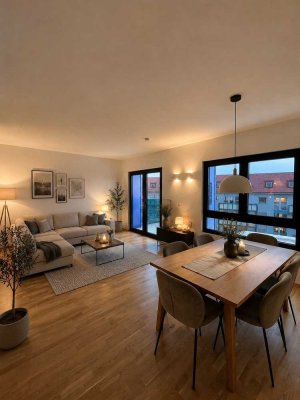 Großzügige 2-Zimmer-Wohnung – Erstbezug mit neuer Einbauküche