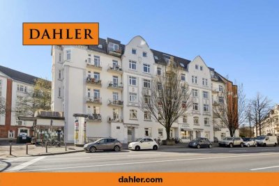 Moderne, vermietete Dachgeschosswohnung mit Weitblick