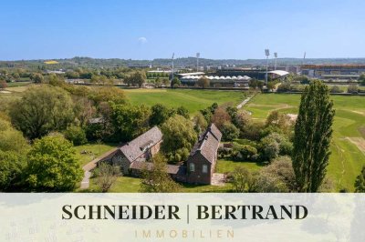 #CHIO #CHIO2025 - Exklusive Hofanlage in einzigartiger Alleinlage mit 4 Häusern in der Soers