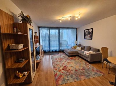 2-Zimmer-Wohnung  möbliert mit Balkon Tiefgarage Schwimmbad Sauna  in Ingolstadt-Friedrichshofen