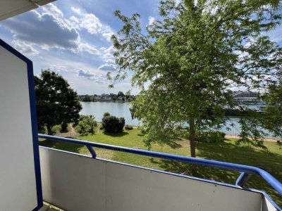 Ruhe, Natur und trotzdem zentral  / 1-Zimmer-Wohnung mit Rheinblick +++ Rösch Immobilien