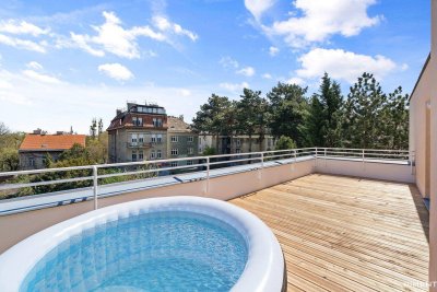 Traumhafte 5-Zimmer DG-Wohnung mit Terrassen und Grünblick!