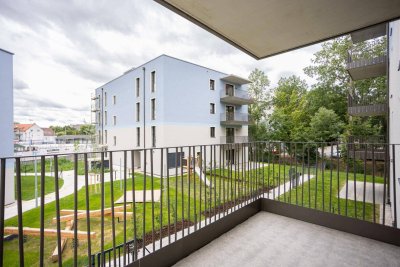 ERSTBEZUG "ein viertel grün" in Wr. Neustadt - traumhafte 2 Zimmerwohnung mit Balkon und Tiefgaragenstellplatz - provisionsfrei