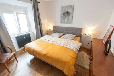 Stilvolle, sanierte 1,5-Zimmer-Wohnung mit EBK in Lindenberg im Allgäu