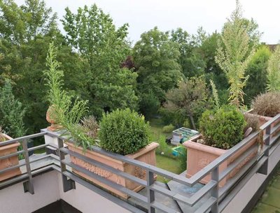Extravagant: Tolle 2-Zimmer-Galerie-Dachterrassenwohnung