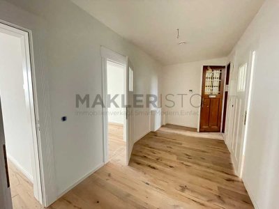 **Frisch modernisiert: 3-Zimmer, Balkon & Bad mit Dusche & Wanne**