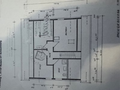 Moderne Dachgeschosswohnung in Deckbergen 1-2 Zimmer 60m2 gut *gedämmt*