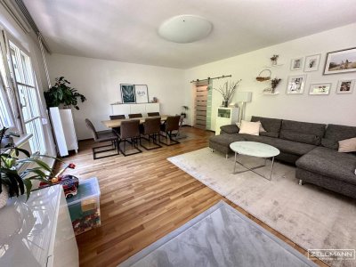 Idylle am Wienerwald – Stilvolle Wohnung mit Ost- &amp; Westterrassen | ZELLMANN IMMOBILIEN