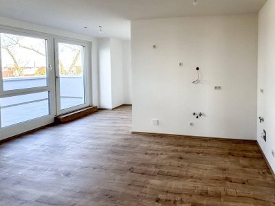 Schöne Dachterrassenwohnung mit Grünblick