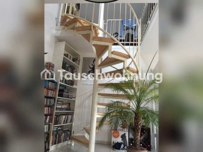 Tauschwohnung: Altstadt Maisonette mit 3 Balkonen und eigenen Stellplatz