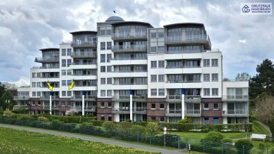 Rarität: SEESICHT-Wohnung, Grimmershörnbucht, Fahrstuhl, Tiefgarage, Umbau zu 3 Zimmer-Whg. möglich