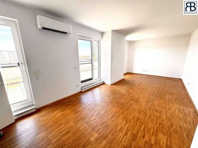 Exklusive lichtdurchflutete Penthouse-Wohnung mit Dachterrasse und TG-Stellplatz im Neubauquartier