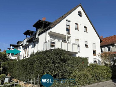 3,5-Zimmer-Wohnung mit Balkon und TG-Stellplatz in gefragter sowie ortskernnaher Wohnlage von Köngen