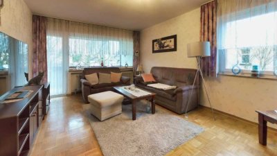 Vermietete 4-Zimmer-Wohnung mit zwei Balkonen, Garage und Aufzug