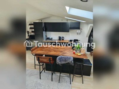 Tauschwohnung: Helle Dachgeschosswohnung