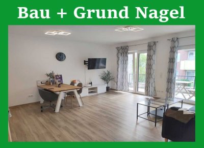 Möblierte Neubauwohnung in OS-Gartlage (Ziegelstraße) mit Balkon, Aufzug, TG-Stellplatz etc.