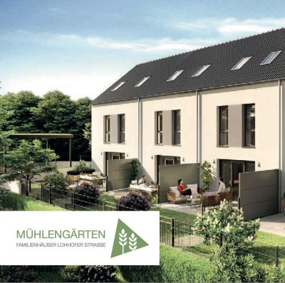 Erstbezug ab 13.Dez: Geräumiges 5-Zimmer-Reihenhaus mit Garten, EBK, CarPort