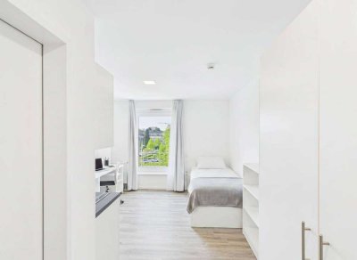 Modernes & möbliertes all-Inclusive Apartment in Düsseldorf | Classic Studio