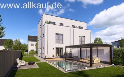 Traumhaftes Doppelhaus mit Staffelgeschoß auf 3 Etagen inkl. Grundstück und bezugsfertig!!!