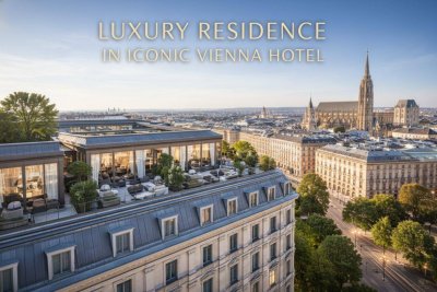 LUXURY RESIDENCE IN ICONIC VIENNA HOTEL