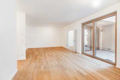 Exklusive 4-Zimmer-Gartenwohnung mit zwei Terrassen und hochwertiger Ausstattung