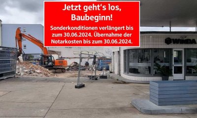 *** Teichhaus Carrée ***
Jetzt geht´s los, Baubeginn!