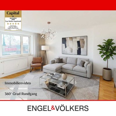 Kompakt und charmant - 1-Zimmer-Apartment in zentraler und ruhiger Lage