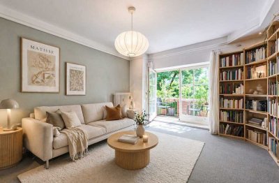 Licht, Ruhe und urbaner Lebensstil vereint - Einzigartige Maisonette im Gärtnerplatzviertel!