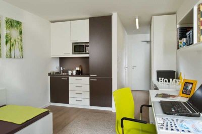 Hochwertiges, möbliertes 1-Zimmer-Apartment mit Business Ausstattung