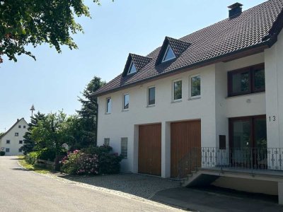Prov.frei-excl. Doppelhaus m. Garten u. DP-Garage/opt. gewerbl. Halle / Top finanzierbar