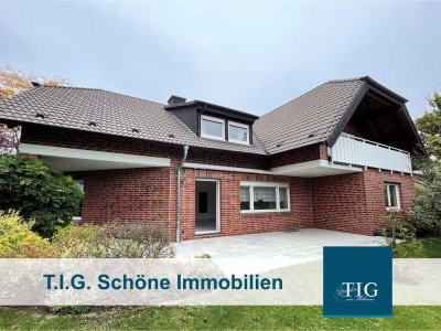 Traumwohnung mit Doppelgarage, Keller und Garten