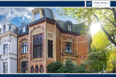 Briller Viertel: Vermietete Altbauwohnung mit Balkon und Garage