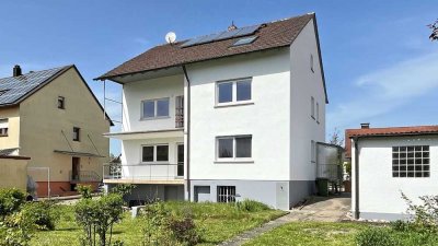 Gepflegtes Zweifamilienhaus
mit ausgebautem Dachgeschoss
96135 Stegaurach-Ortsteil