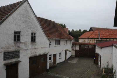 Achtung Preisreduzierung ! Bauernhaus mit Nebengebäuden und großem Grundstück in Hörselberg Hainich
