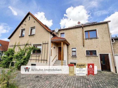 Doppelhaushälfte mit 770 m² Grundstück I Garage I Werkstatt I Nebengelasse