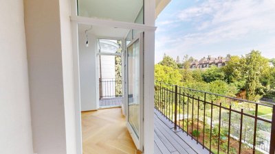 Großzügiger Altbau I 2 Balkone I Revitalisierte Jugendstilvilla