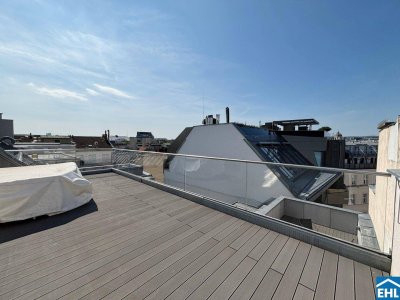 Exklusive Dachgeschoßwohnung mit Blick auf die Wiener Staatsoper!